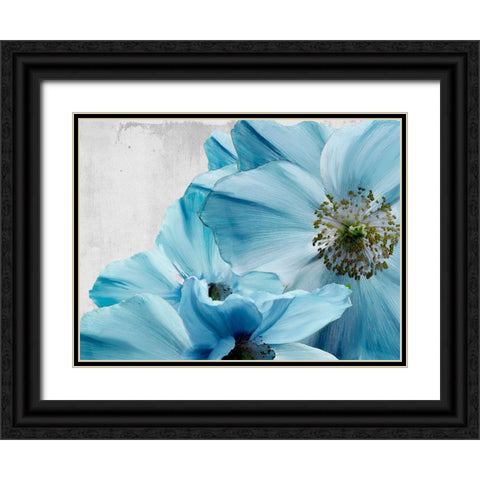 Touch and Contrast II Black Ornate Wood Framed Art Print with Double Matting by Sommers, Mindy