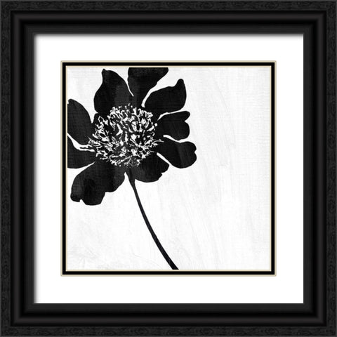 Mood in Blue Black Ornate Wood Framed Art Print with Double Matting by Sommers, Mindy