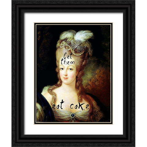 Oh Marie Black Ornate Wood Framed Art Print with Double Matting by Sommers, Mindy