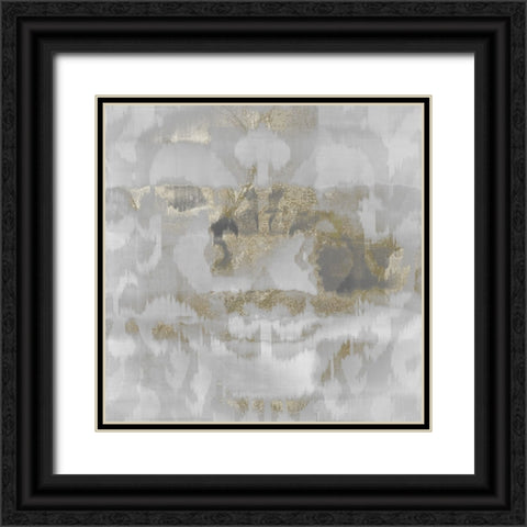 Platinum and Gold Black Ornate Wood Framed Art Print with Double Matting by Sommers, Mindy