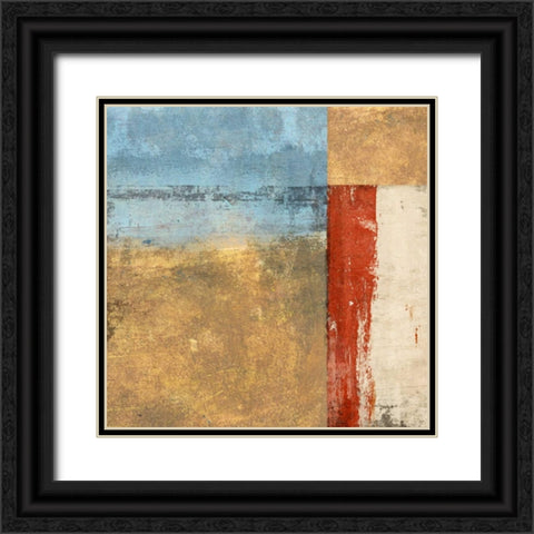 Direction I Black Ornate Wood Framed Art Print with Double Matting by Aprile, Alessio