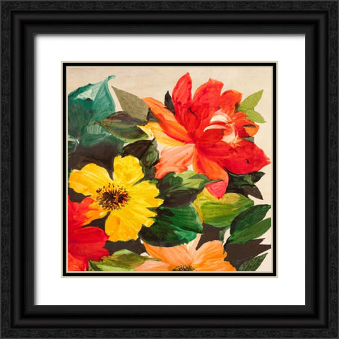 Estate in giardino II Black Ornate Wood Framed Art Print with Double Matting by Borgese, Anna