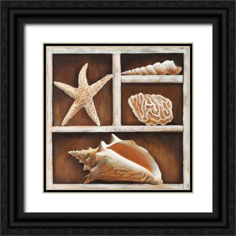 From the Ocean III Black Ornate Wood Framed Art Print with Double Matting by Broome, Ted