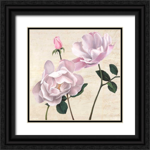 Classica II Black Ornate Wood Framed Art Print with Double Matting by Dellal, Remy