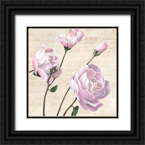 Classica III Black Ornate Wood Framed Art Print with Double Matting by Dellal, Remy