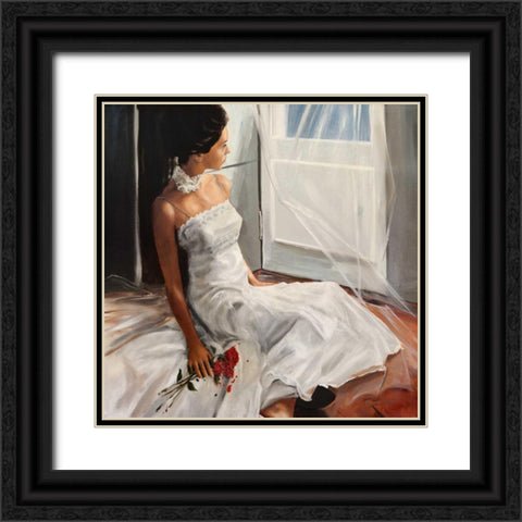 Appassionata Black Ornate Wood Framed Art Print with Double Matting by Ciccone, Emilio