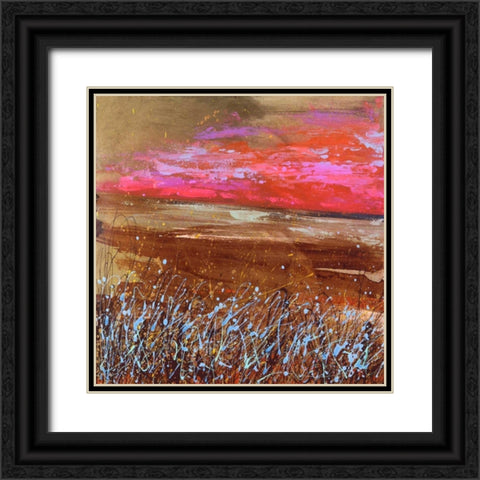 Serata I Black Ornate Wood Framed Art Print with Double Matting by Corrado, Italo