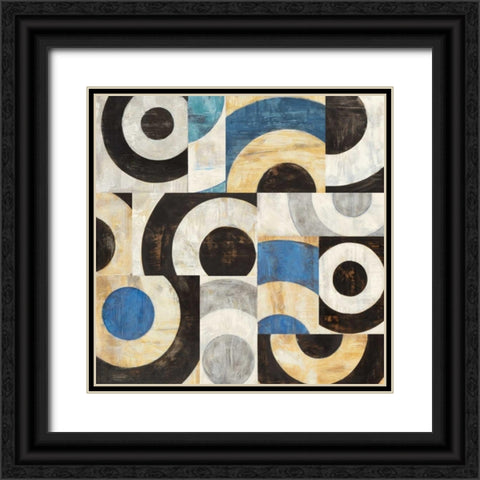 Addendum II Black Ornate Wood Framed Art Print with Double Matting by Nava, Sandro