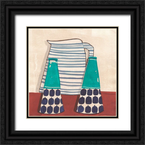 Cuisine I Black Ornate Wood Framed Art Print with Double Matting by Dupree, Pat