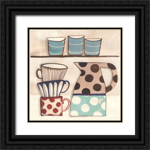 Cuisine II Black Ornate Wood Framed Art Print with Double Matting by Dupree, Pat