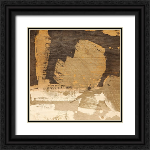 Revolving Thoughts I Black Ornate Wood Framed Art Print with Double Matting by Stone, Jim