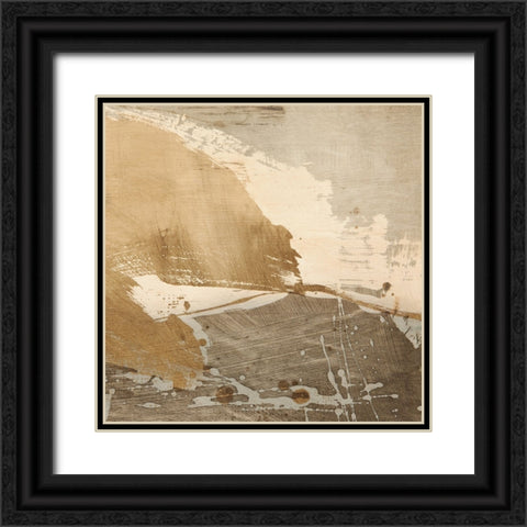 Revolving Thoughts III Black Ornate Wood Framed Art Print with Double Matting by Stone, Jim