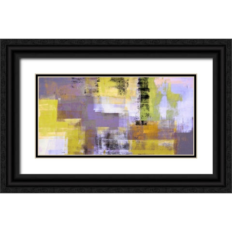 Desert Twilight Black Ornate Wood Framed Art Print with Double Matting by Aprile, Alessio