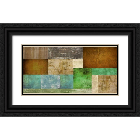 The Bush Black Ornate Wood Framed Art Print with Double Matting by Baron, Alphonse