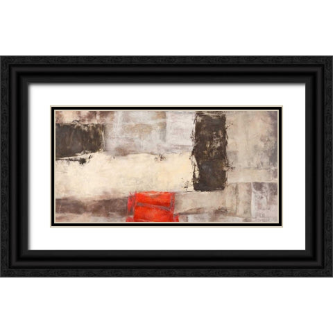 Atmosfere Black Ornate Wood Framed Art Print with Double Matting by Falcone, Ruggero