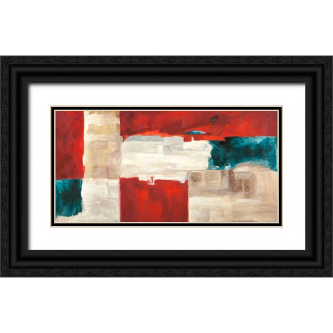 Segment Black Ornate Wood Framed Art Print with Double Matting by Falcone, Ruggero