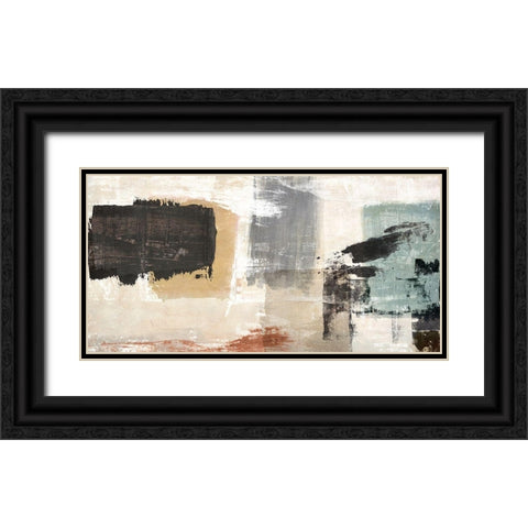 Gemini Black Ornate Wood Framed Art Print with Double Matting by Maun, Ludwig