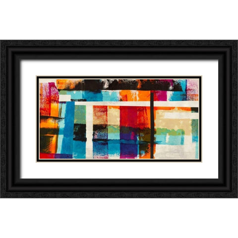 Big Sur Black Ornate Wood Framed Art Print with Double Matting by Navarro, Manuel