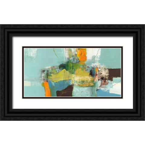 Una pace riacquistata Black Ornate Wood Framed Art Print with Double Matting by Piovan, Maurizio
