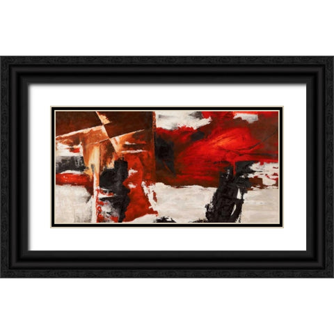 Eclipse Black Ornate Wood Framed Art Print with Double Matting by Stone, Jim
