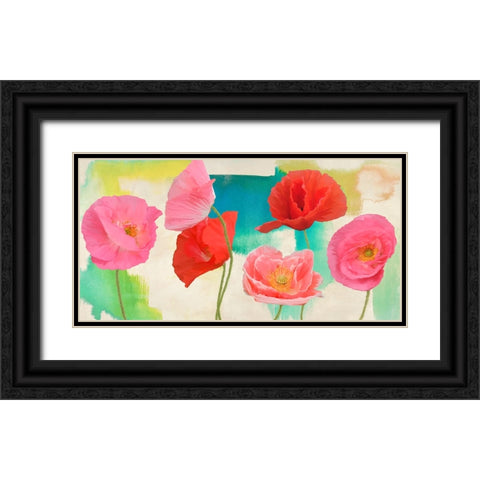 Festival Black Ornate Wood Framed Art Print with Double Matting by Rizzardi, Teo