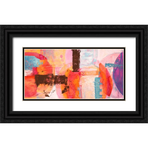 Samsara Black Ornate Wood Framed Art Print with Double Matting by Taylor, Heather