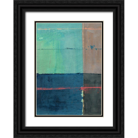 Collective Spirit I Black Ornate Wood Framed Art Print with Double Matting by Munson, Anne