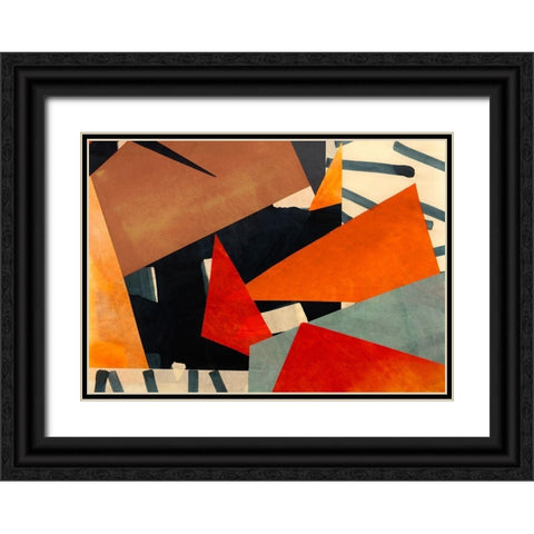 Spirit of BeBop Black Ornate Wood Framed Art Print with Double Matting by Bacci, Leonardo