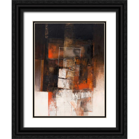Le ultime luci della sera Black Ornate Wood Framed Art Print with Double Matting by Censini