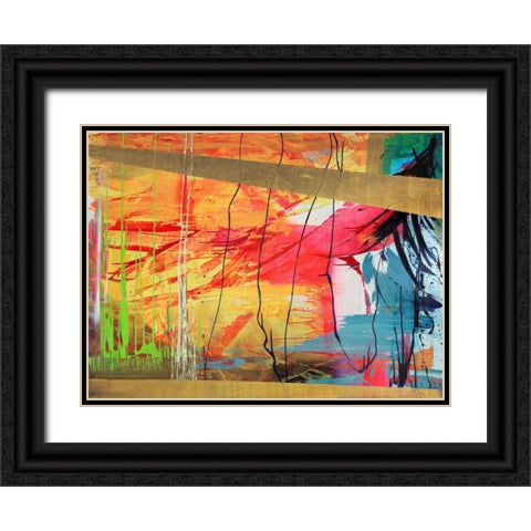 Antigua Black Ornate Wood Framed Art Print with Double Matting by Corrado, Italo