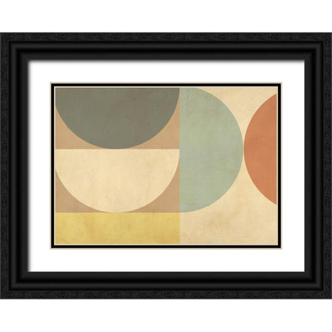 Albedo Black Ornate Wood Framed Art Print with Double Matting by Nava, Sandro