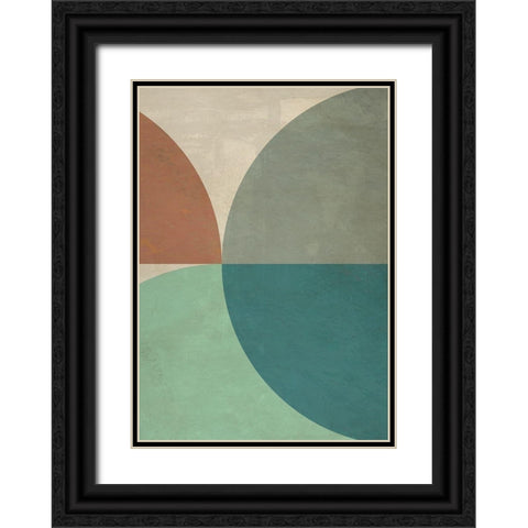 Sealand Black Ornate Wood Framed Art Print with Double Matting by Nava, Sandro