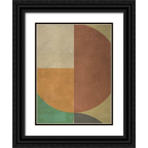 Attitude Black Ornate Wood Framed Art Print with Double Matting by Nava, Sandro