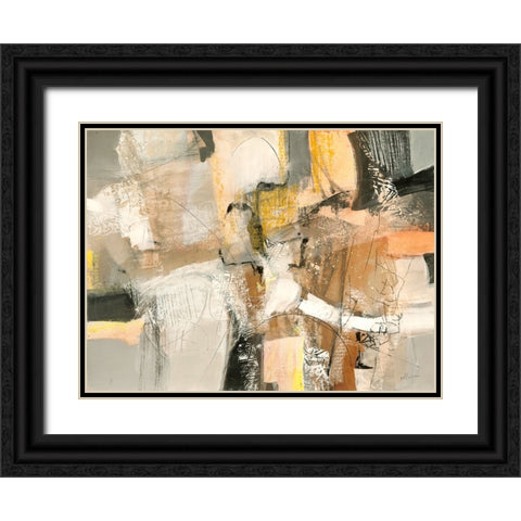 Altruismo contagioso Black Ornate Wood Framed Art Print with Double Matting by Piovan, Maurizio