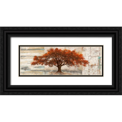 Rubra Black Ornate Wood Framed Art Print with Double Matting by Bacci, Leonardo