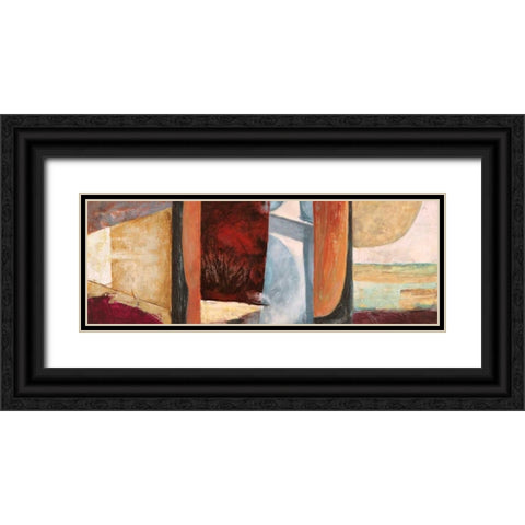 L ete Black Ornate Wood Framed Art Print with Double Matting by Bacci, Leonardo