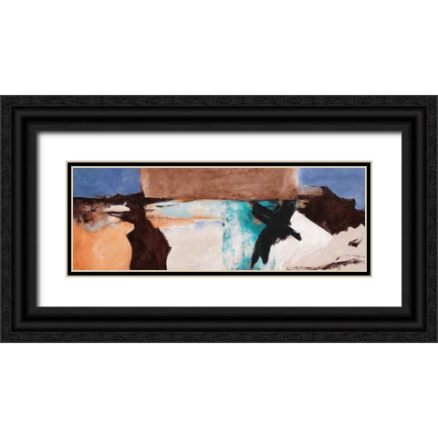 Bahamas Black Ornate Wood Framed Art Print with Double Matting by Olin, Chaz