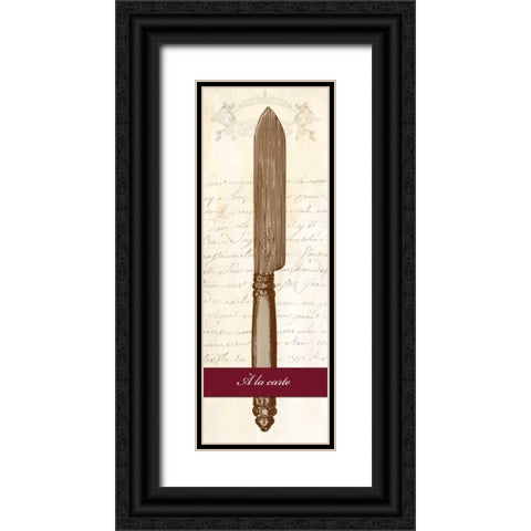 A la carte Black Ornate Wood Framed Art Print with Double Matting by Dellal, Remy