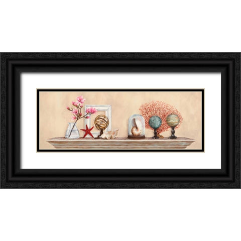 Memoires de voyage Black Ornate Wood Framed Art Print with Double Matting by Dellal, Remy