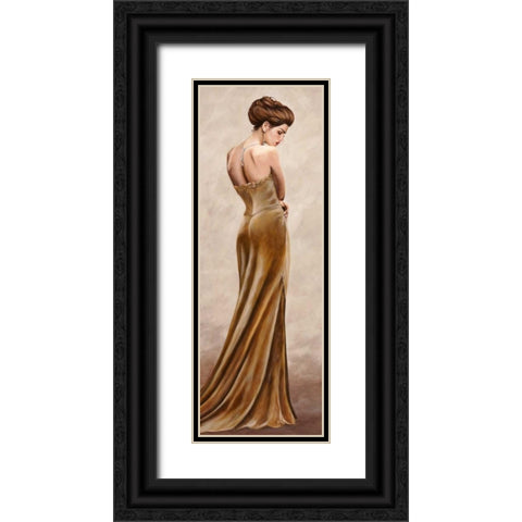 Grand Soiree III Black Ornate Wood Framed Art Print with Double Matting by Duval, Sonya