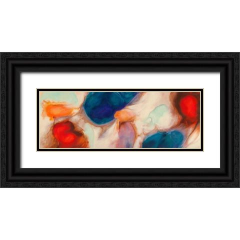 Shangri-La Black Ornate Wood Framed Art Print with Double Matting by Demos, Jean-Luc