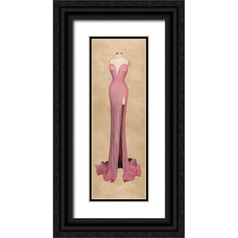 Dressed To Thrill I Black Ornate Wood Framed Art Print with Double Matting by Parr, Kelly