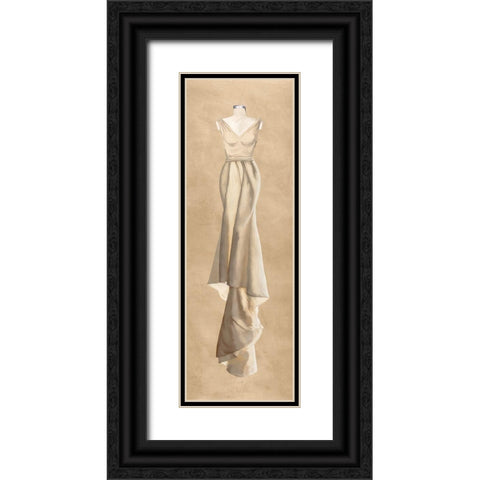 Dressed To Thrill II Black Ornate Wood Framed Art Print with Double Matting by Parr, Kelly