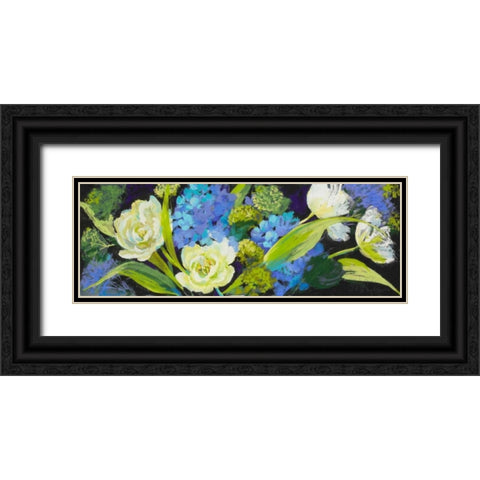 Spring Black Ornate Wood Framed Art Print with Double Matting by Whatmore, Nel
