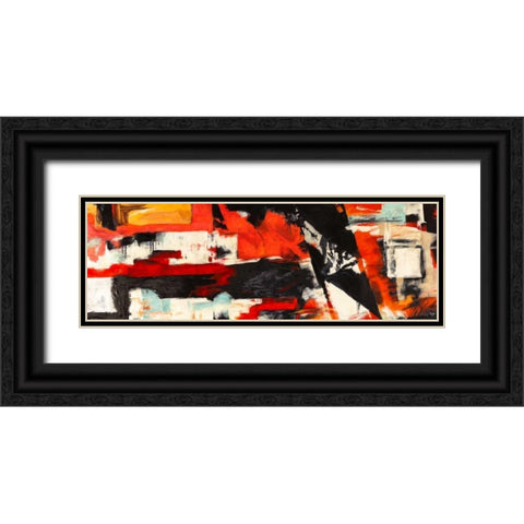 Eclectica Black Ornate Wood Framed Art Print with Double Matting by Stone, Jim