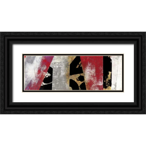 Subterranean Vip Lounge Black Ornate Wood Framed Art Print with Double Matting by Taylor, Heather
