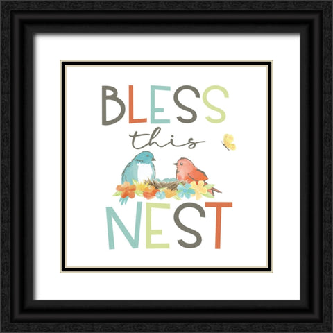 Happy at Home VII fall Black Ornate Wood Framed Art Print with Double Matting by Reed, Tara