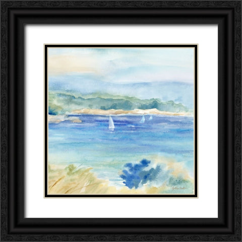 Mediterranean Breezes III Black Ornate Wood Framed Art Print with Double Matting by Coulter, Cynthia
