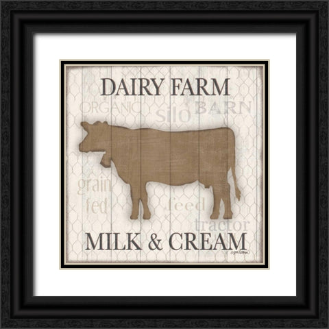 Market Fresh II Black Ornate Wood Framed Art Print with Double Matting by Killeen, Jen