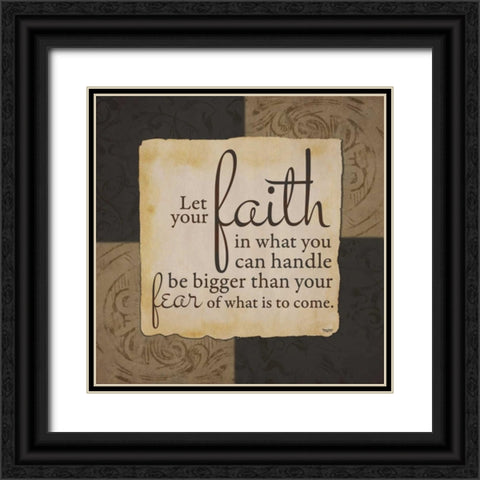 Simple Wisdom II Black Ornate Wood Framed Art Print with Double Matting by Reed, Tara